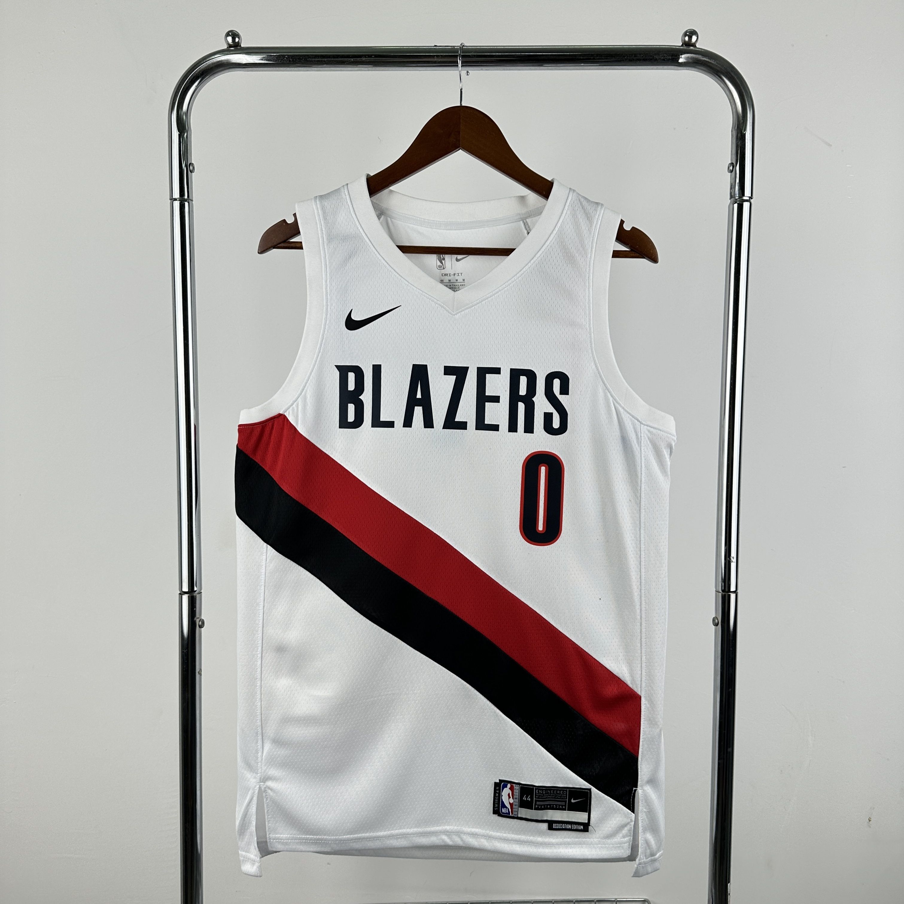 Men Portland Trail Blazers #0 Lillard White Nike Season 2026 NBA Jersey